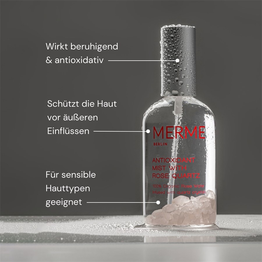 MERME Berlin Pielęgnacja Antioxidant Mist with Rose Quartz