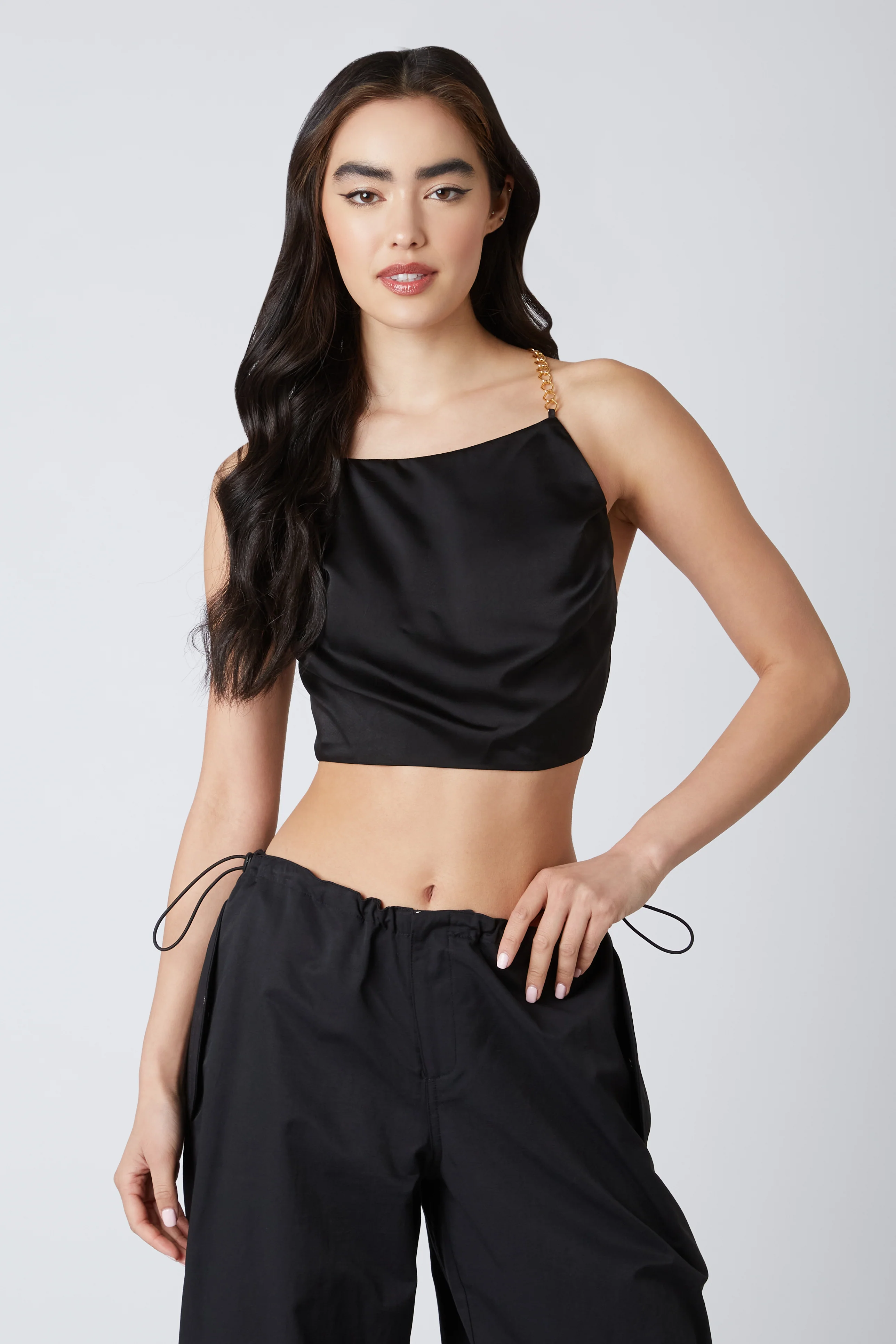 Satin Halter Top