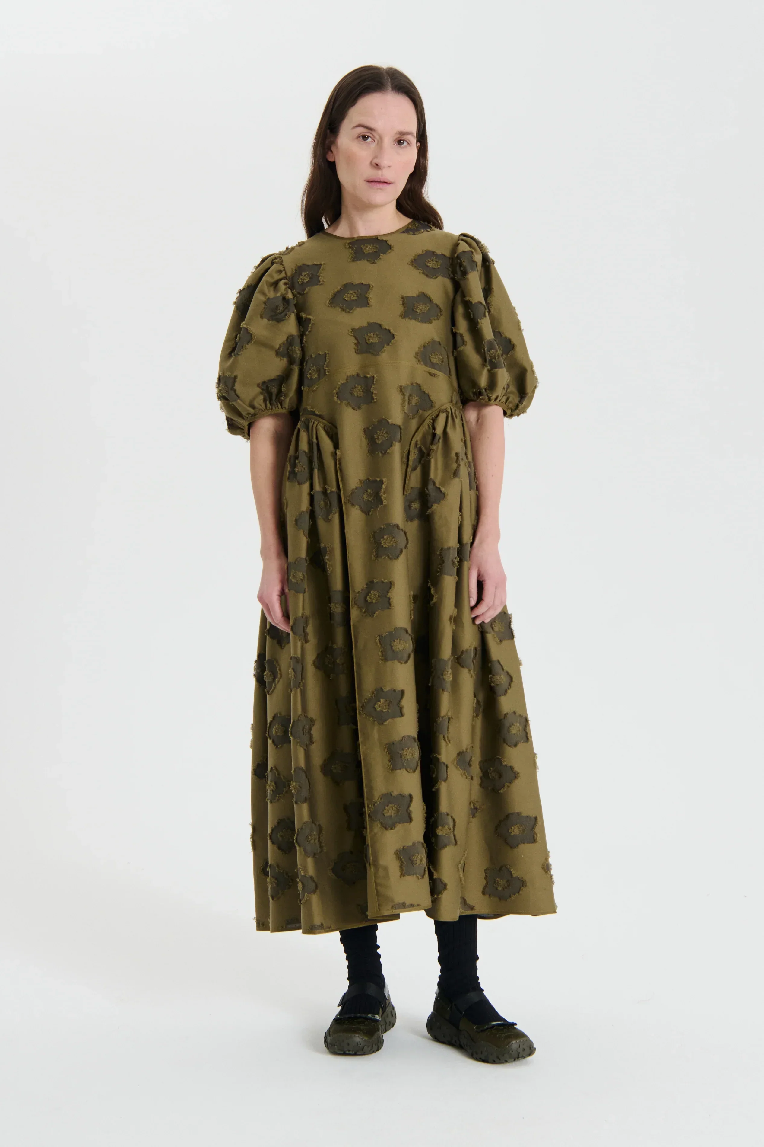 FINNEGAN | DRESS ARPINA FIL-COUP… OLIVE