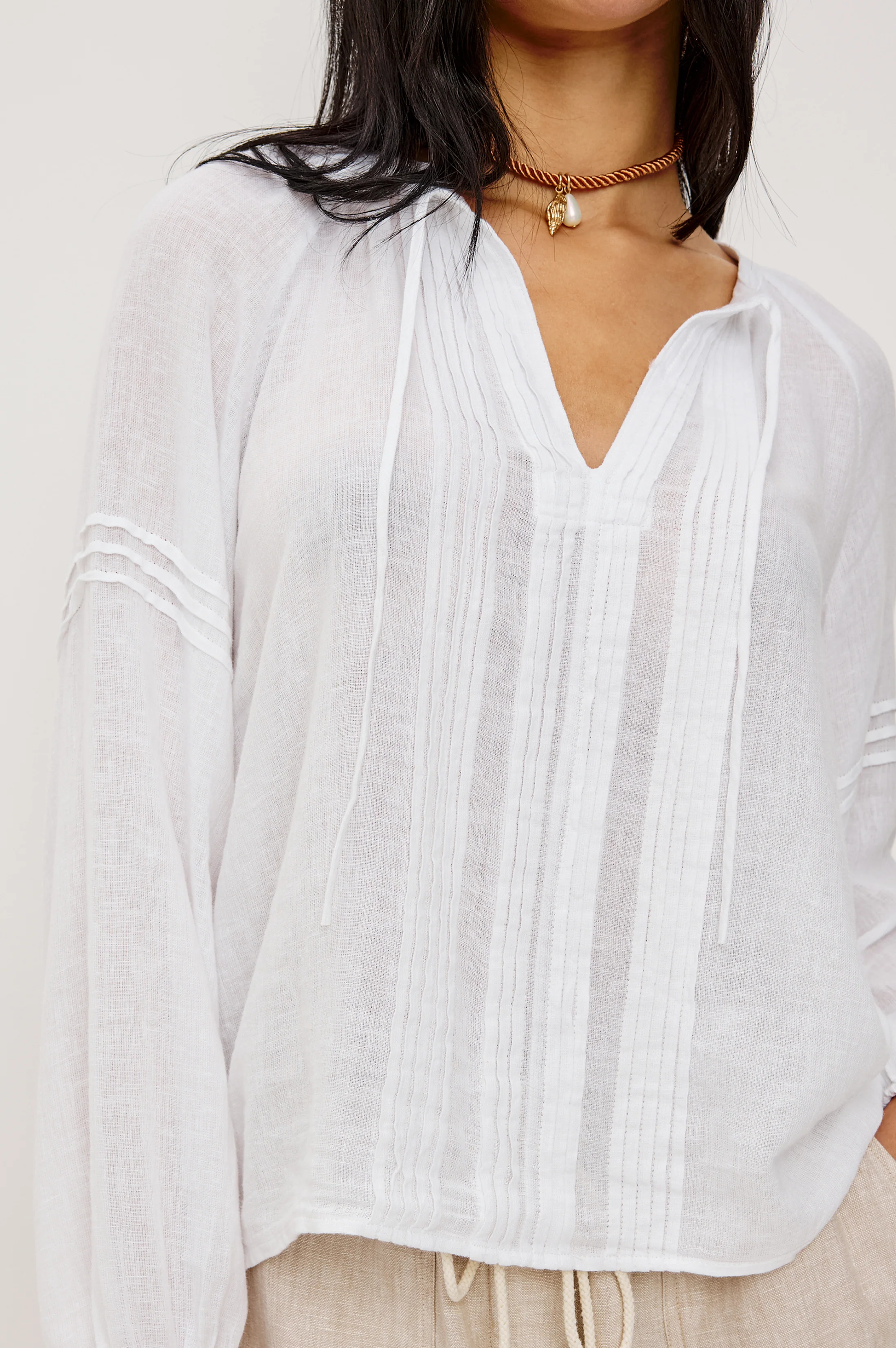 Naples Top - White