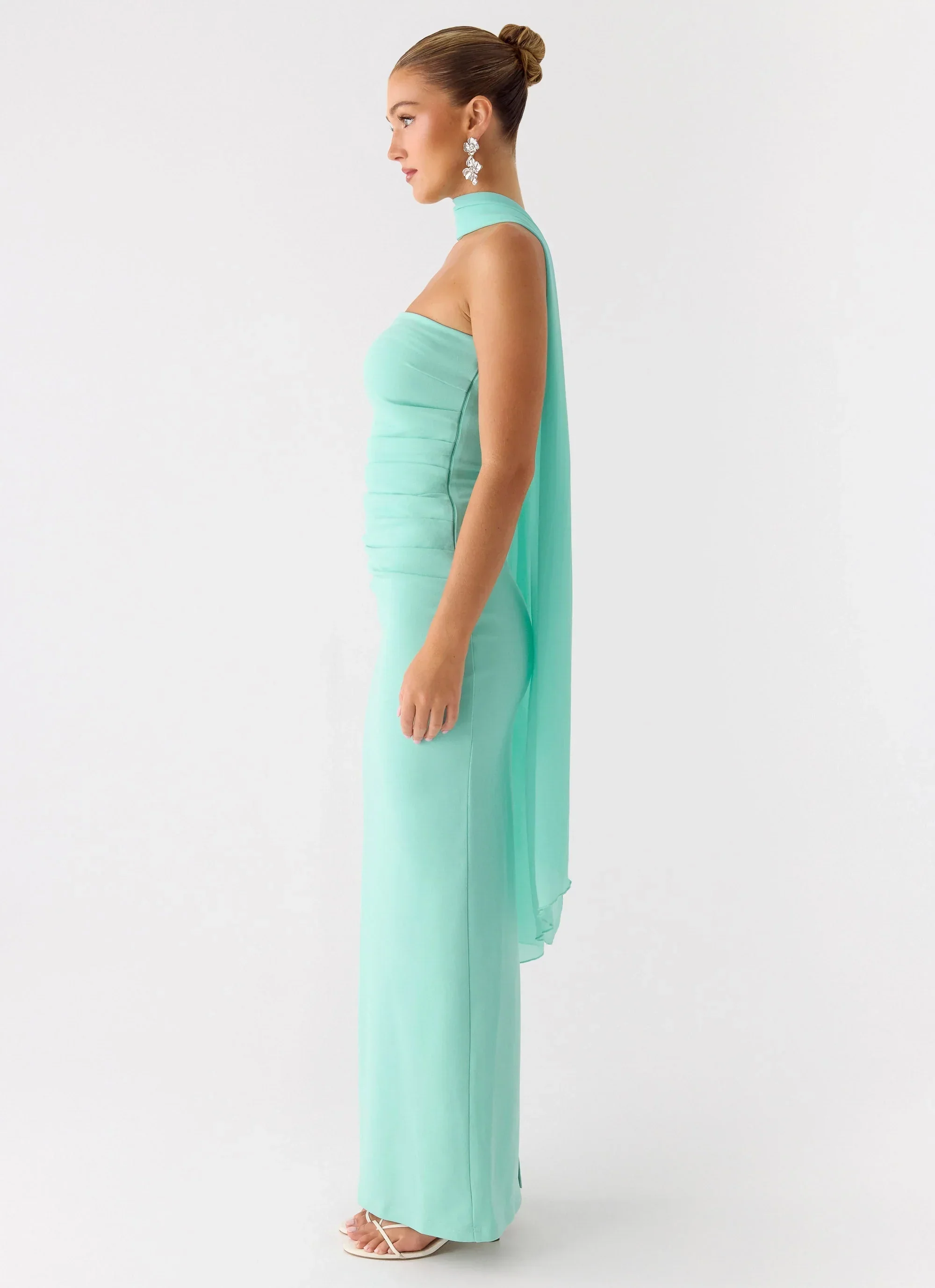 Libra Maxi Dress - Aqua