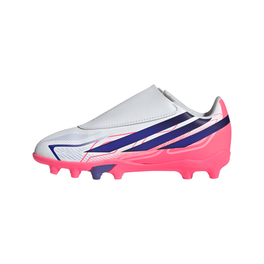 ADIDAS F50 Hyperfast Junior Boy Boots White KK1345