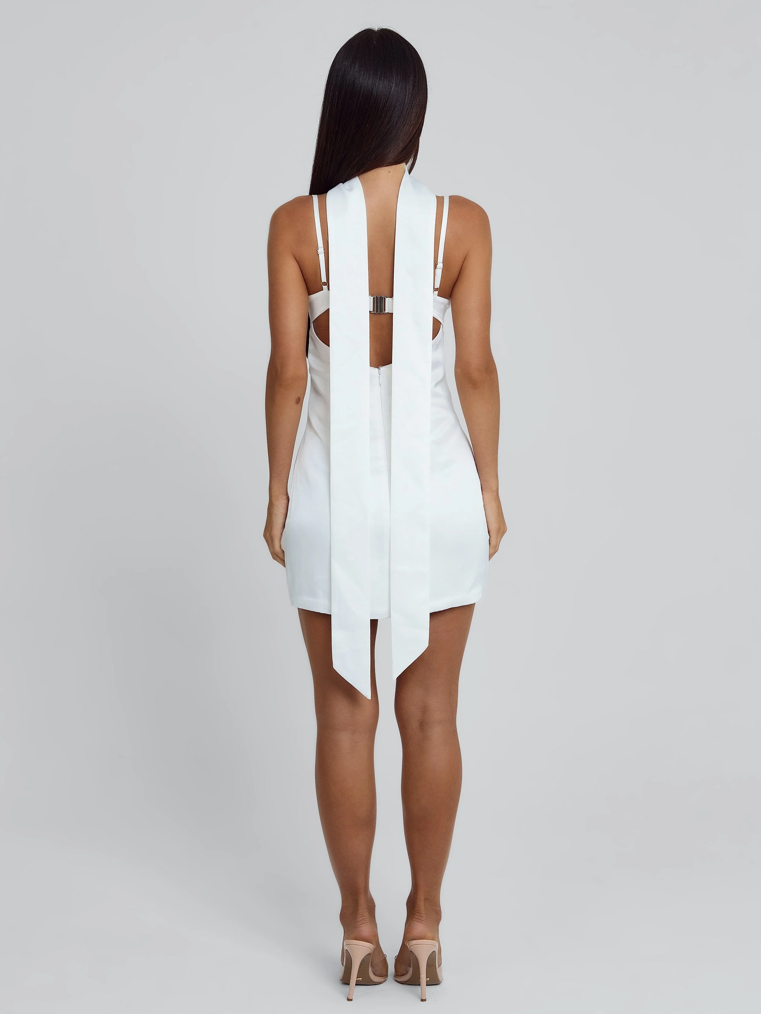 Jessari Mini Dress White