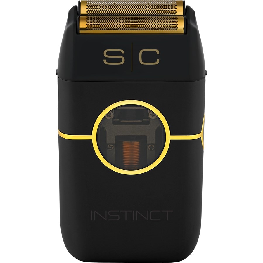 Stylecraft Shavers Instinct Metal Shaver Black Professional Double Foil Shaver with IN2 Vector Motor