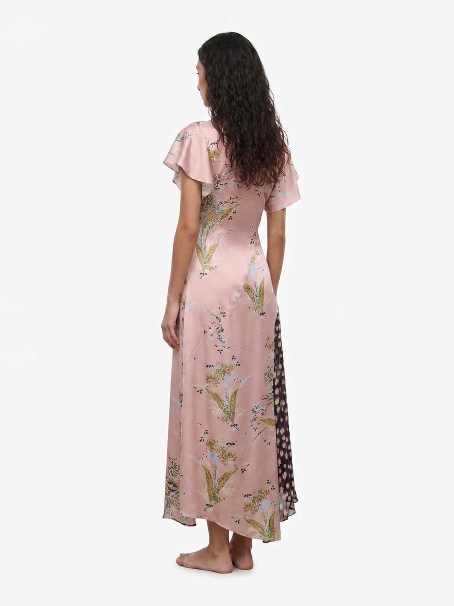 Whisper Bloom Midi Dress