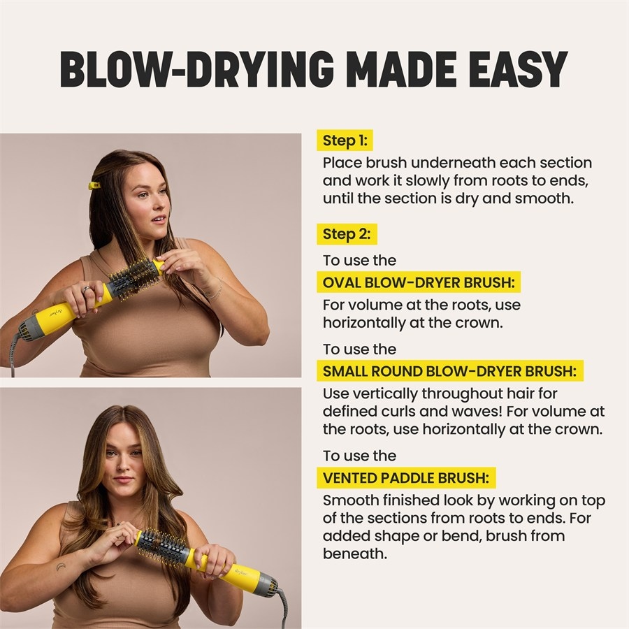 Drybar Szczotki na gorące powietrze Wymienna szczotka do suszarki Triple Shot