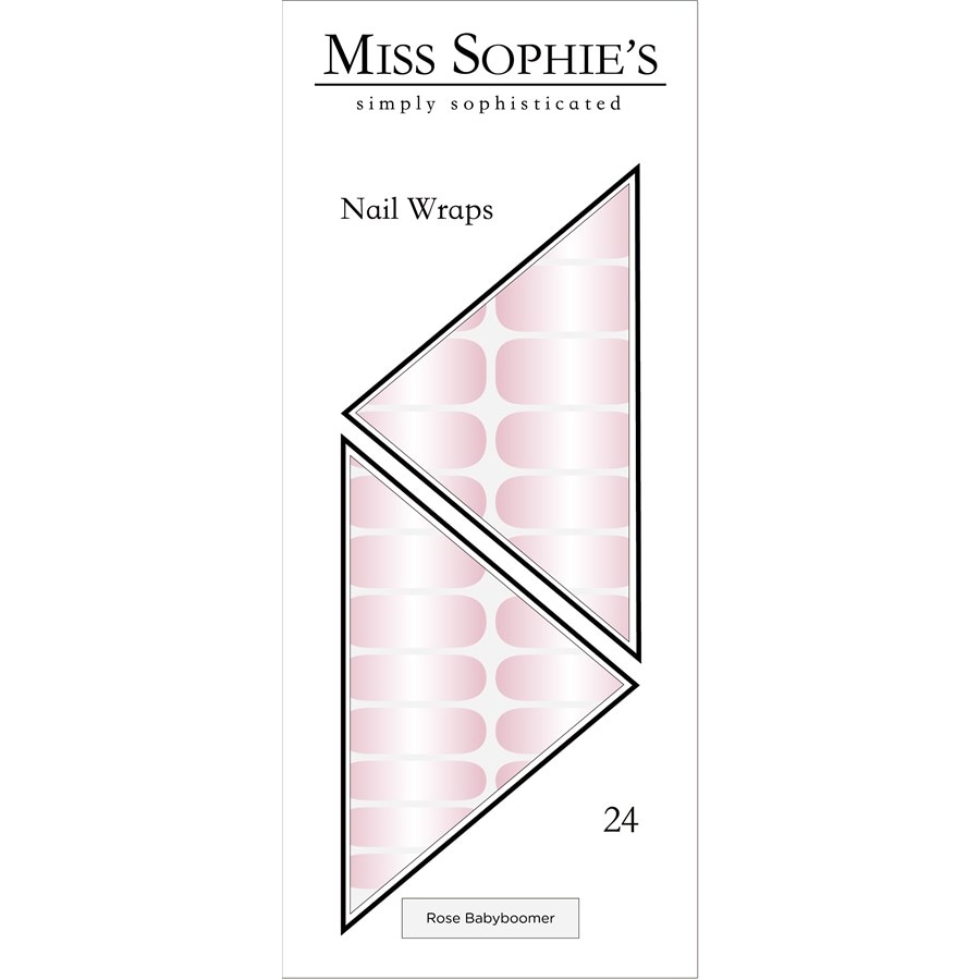 Miss Sophie Folie do paznokci Rose Babyboomer Nail Wraps