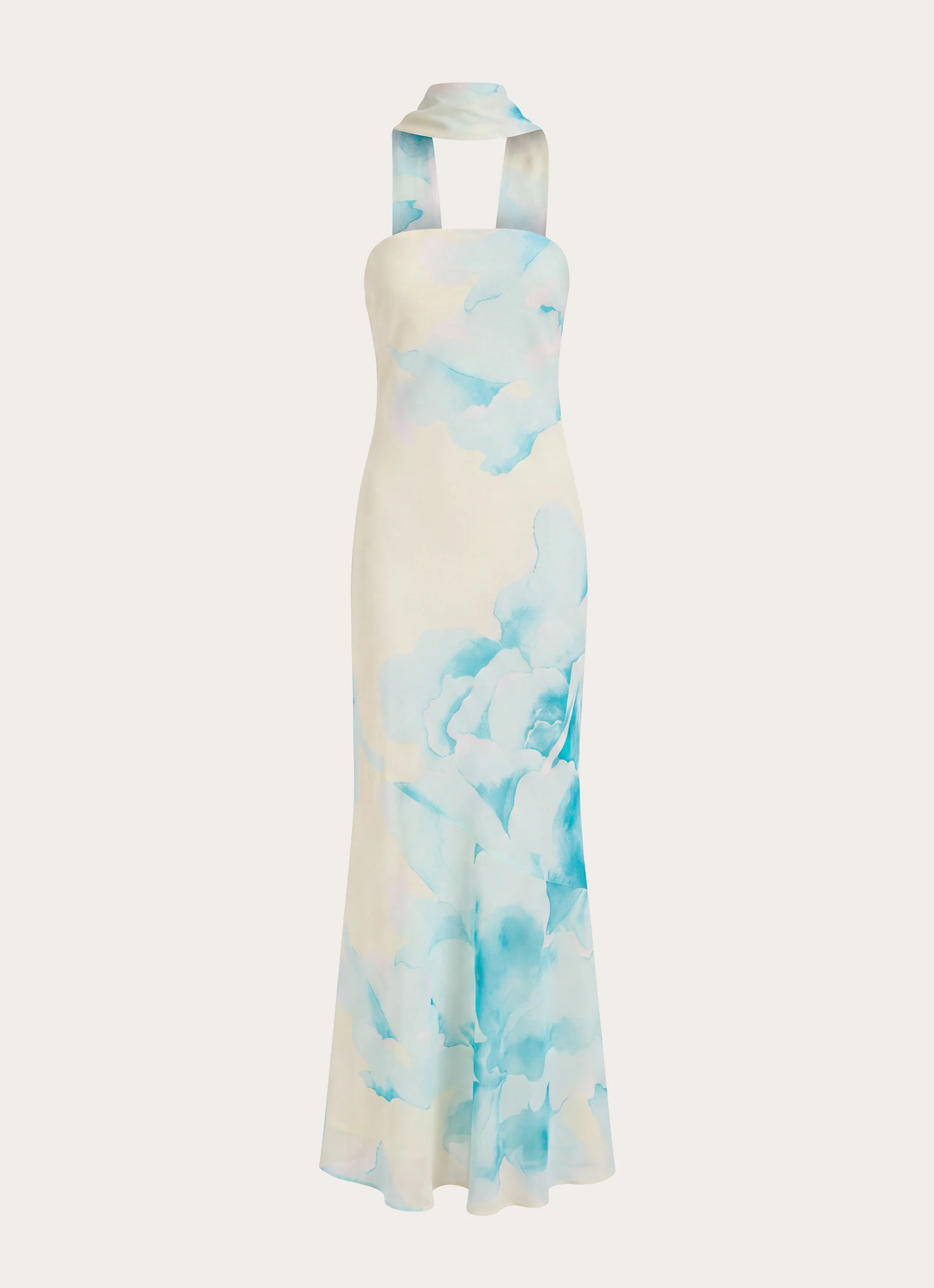 Under The Pagoda Maxi Dress - New Romance Print - FASHION NOB