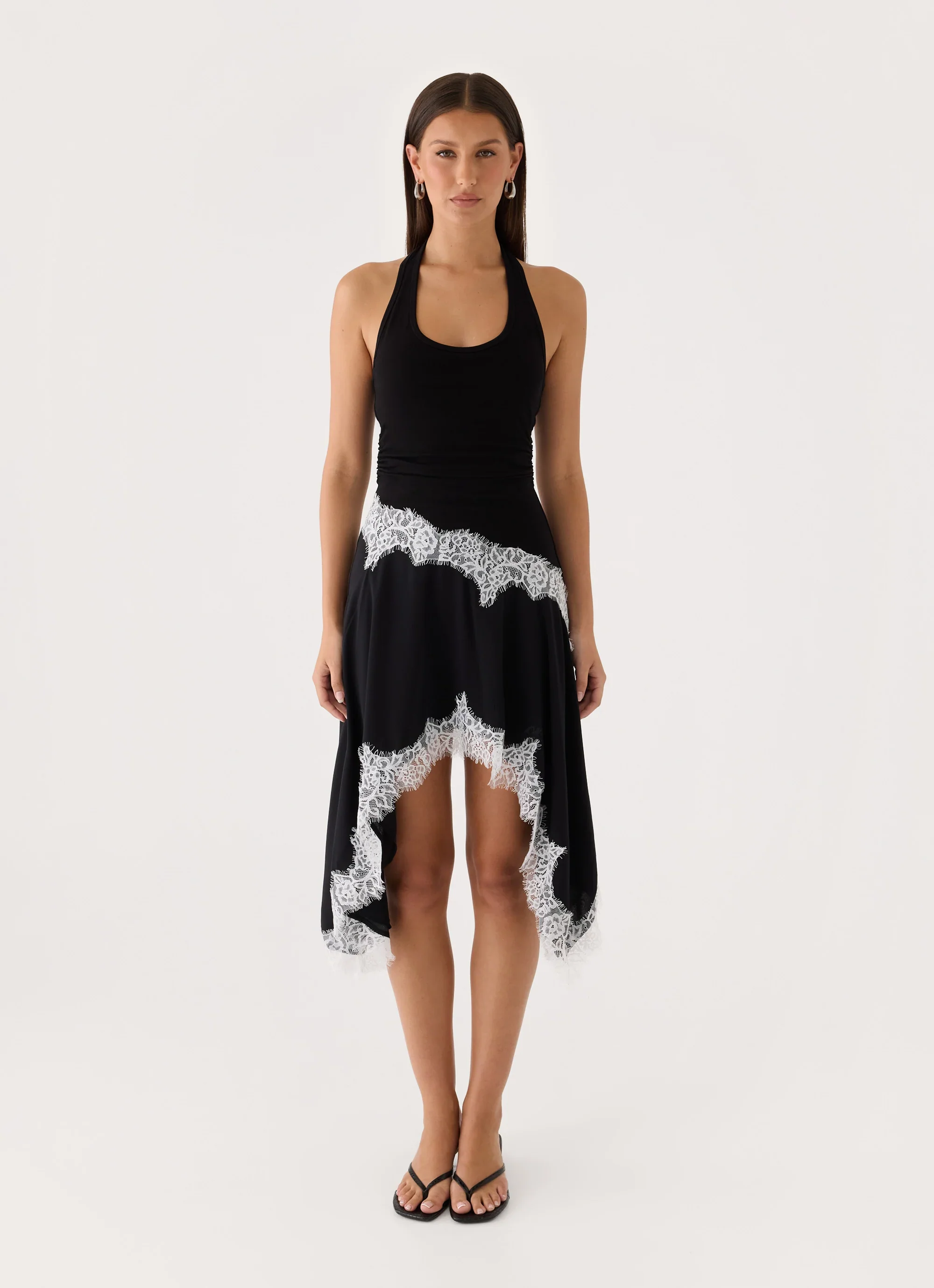 Brionee Midi Dress - Black