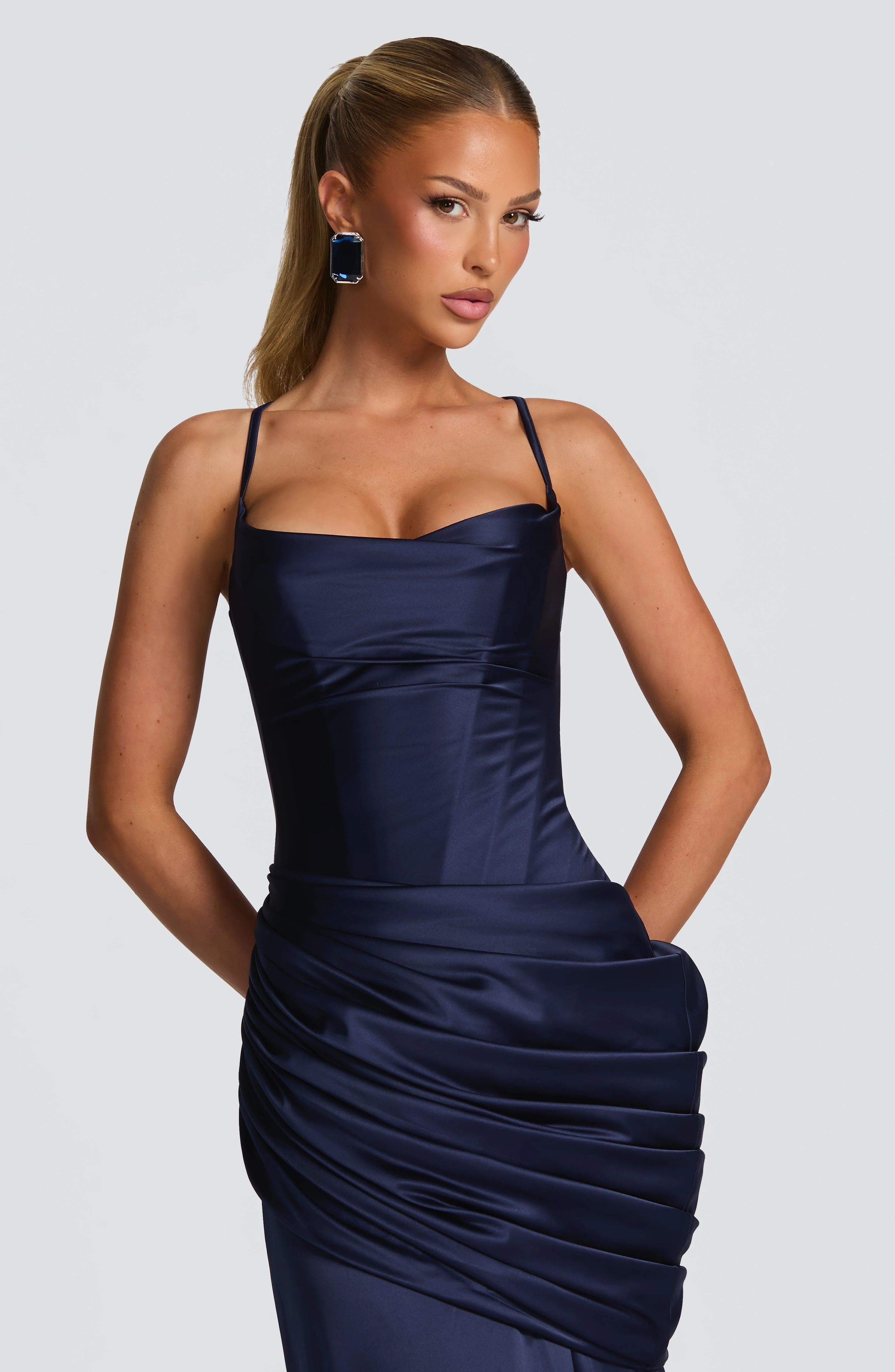 Connie Gown - Navy
