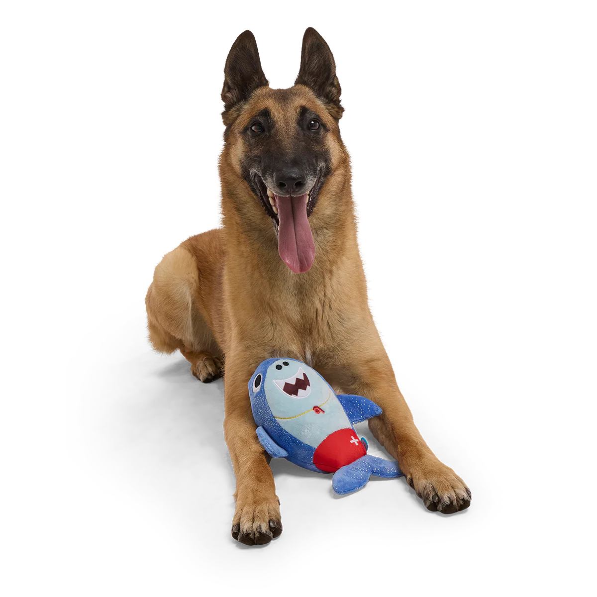 Pool Shark Shane Plush Tug Dog Toy