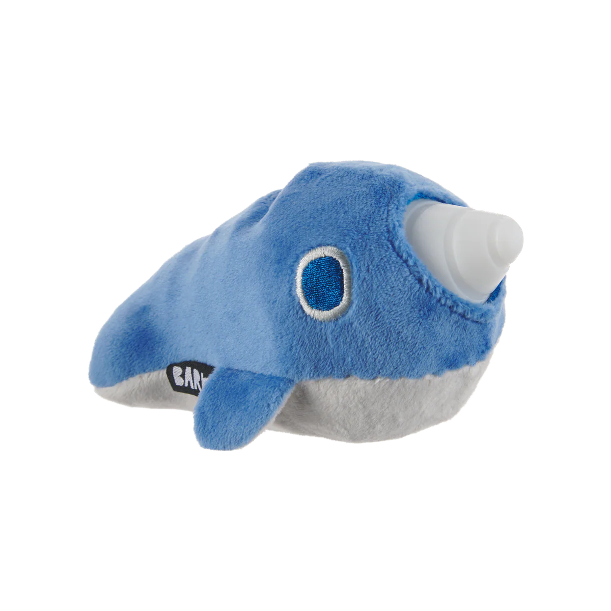 Gnaw Whal Durable Super Chewer 2-In-1 Rip And Reveal Dog Toy