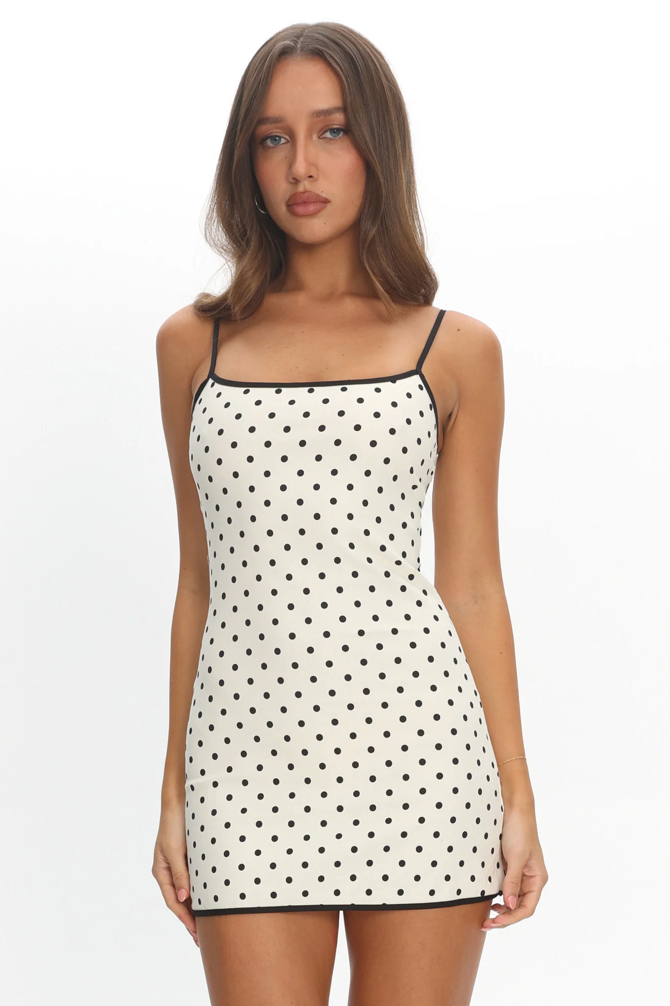 LIONESS Voyage Mini Dress Moonlight Polka