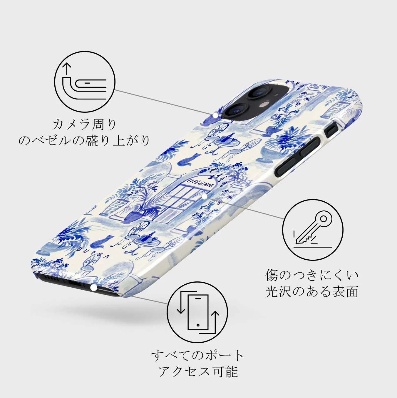 Sobremesa - iPhone 12 Mini ケース