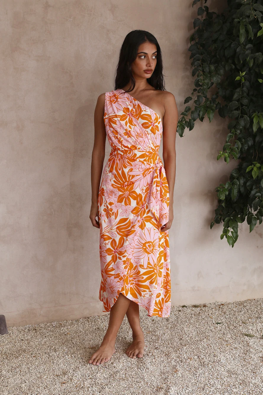 Blackbird Maxi Dress Floral