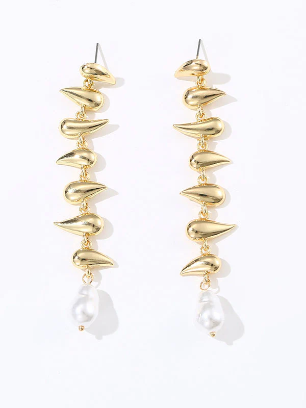 Geometric Drop Earrings Earrings Accessories