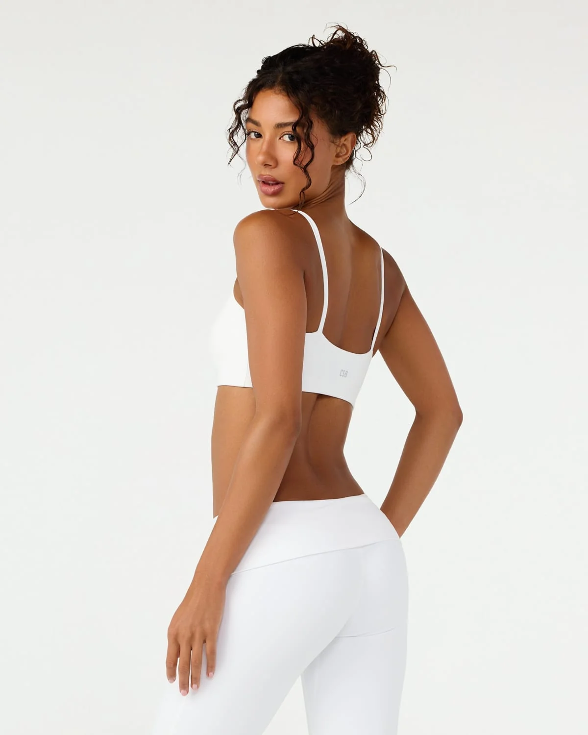 Form Essentials Crop | White