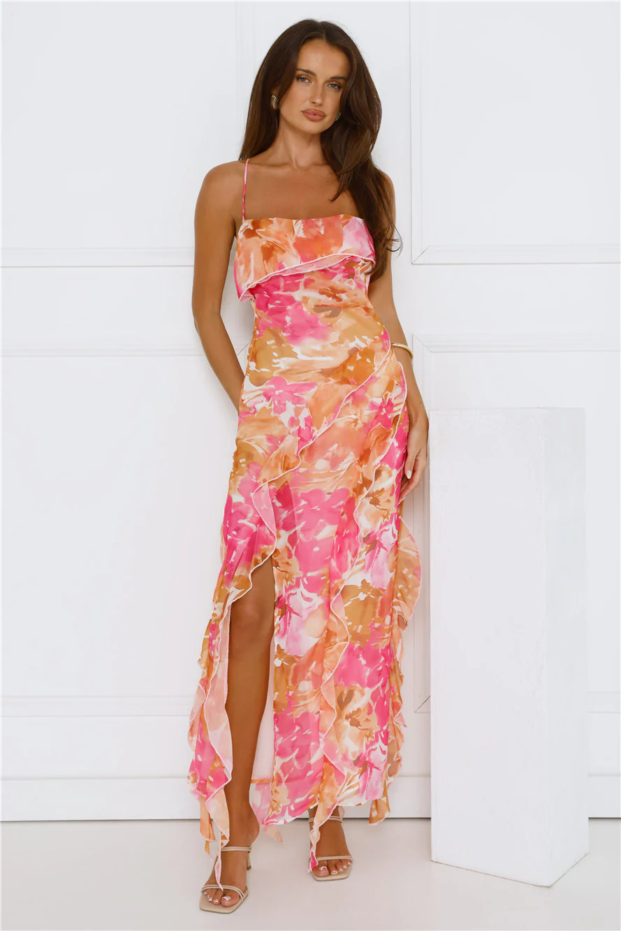 Your Own Muse Maxi Dress Print