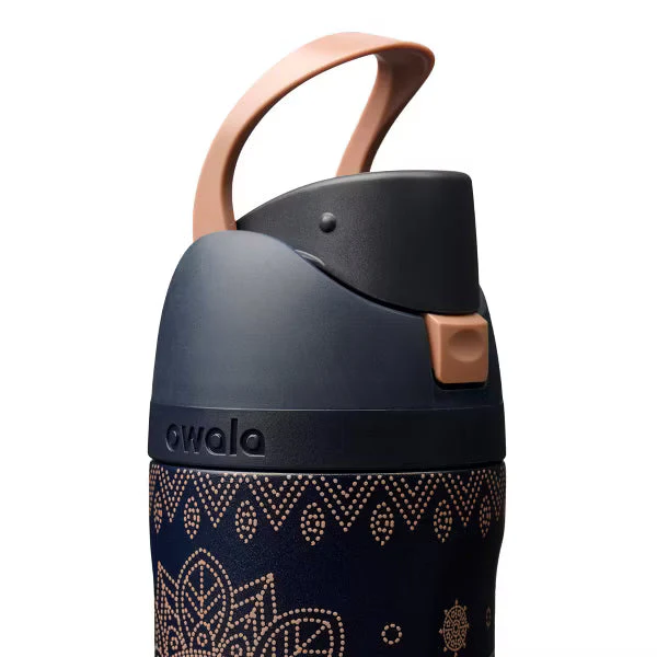 Owala 24fl oz Stainless Steel Special Edition FreeSip Water Bottle - Midnight Rodeo - luluinthesky