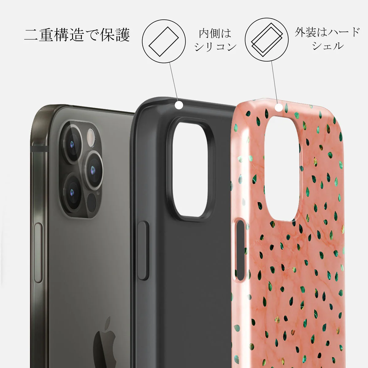 Watermelon Shake - iPhone 12 Pro Max ケース