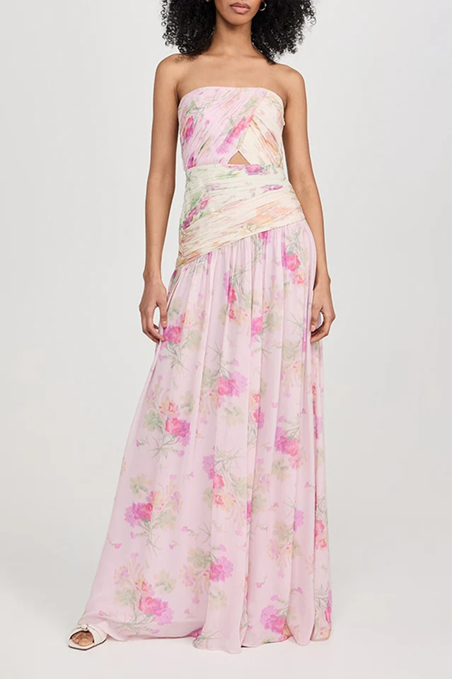Pintil Strapless Gown