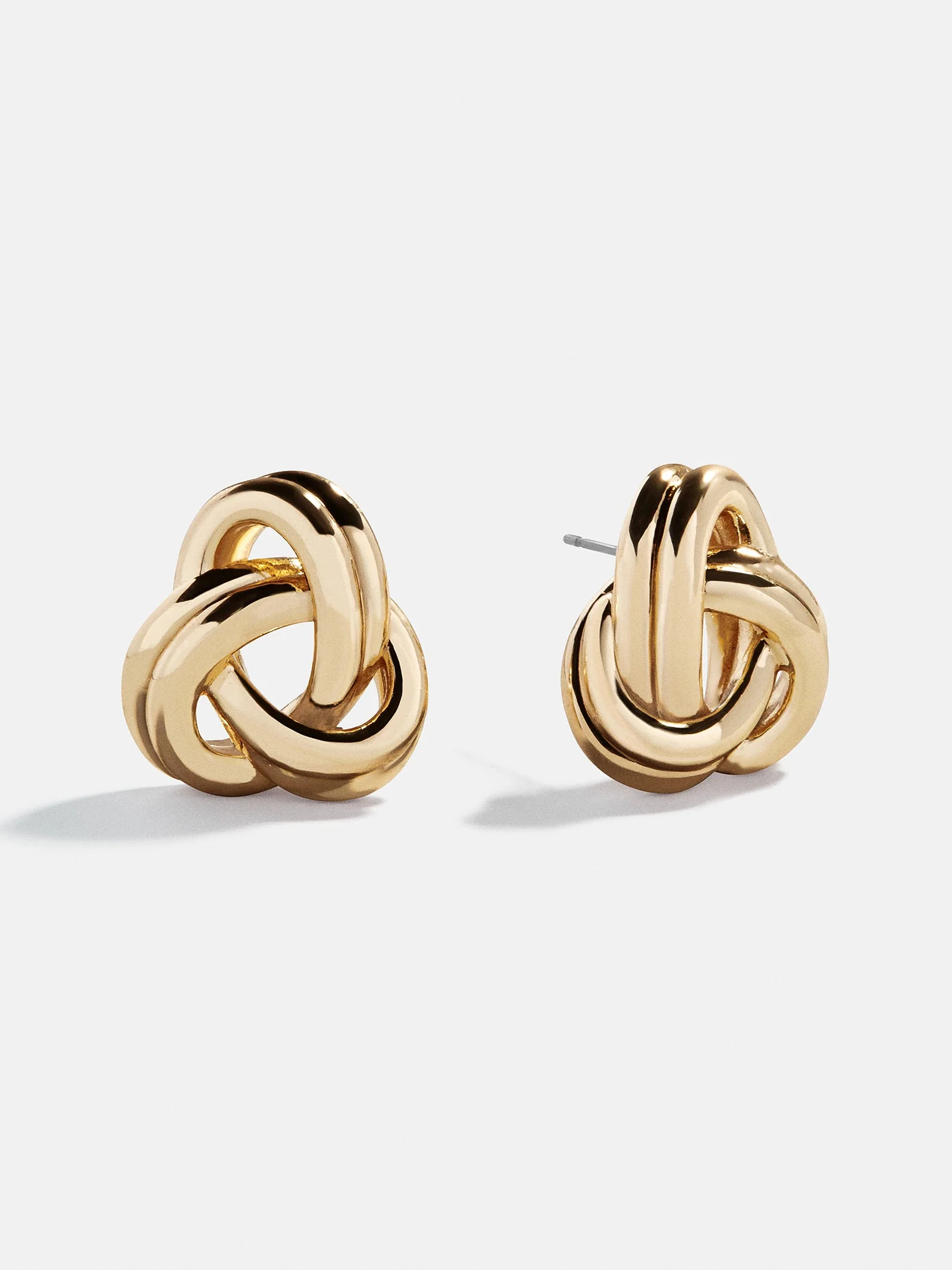 Kylie Gold Knot Earrings - Gold
