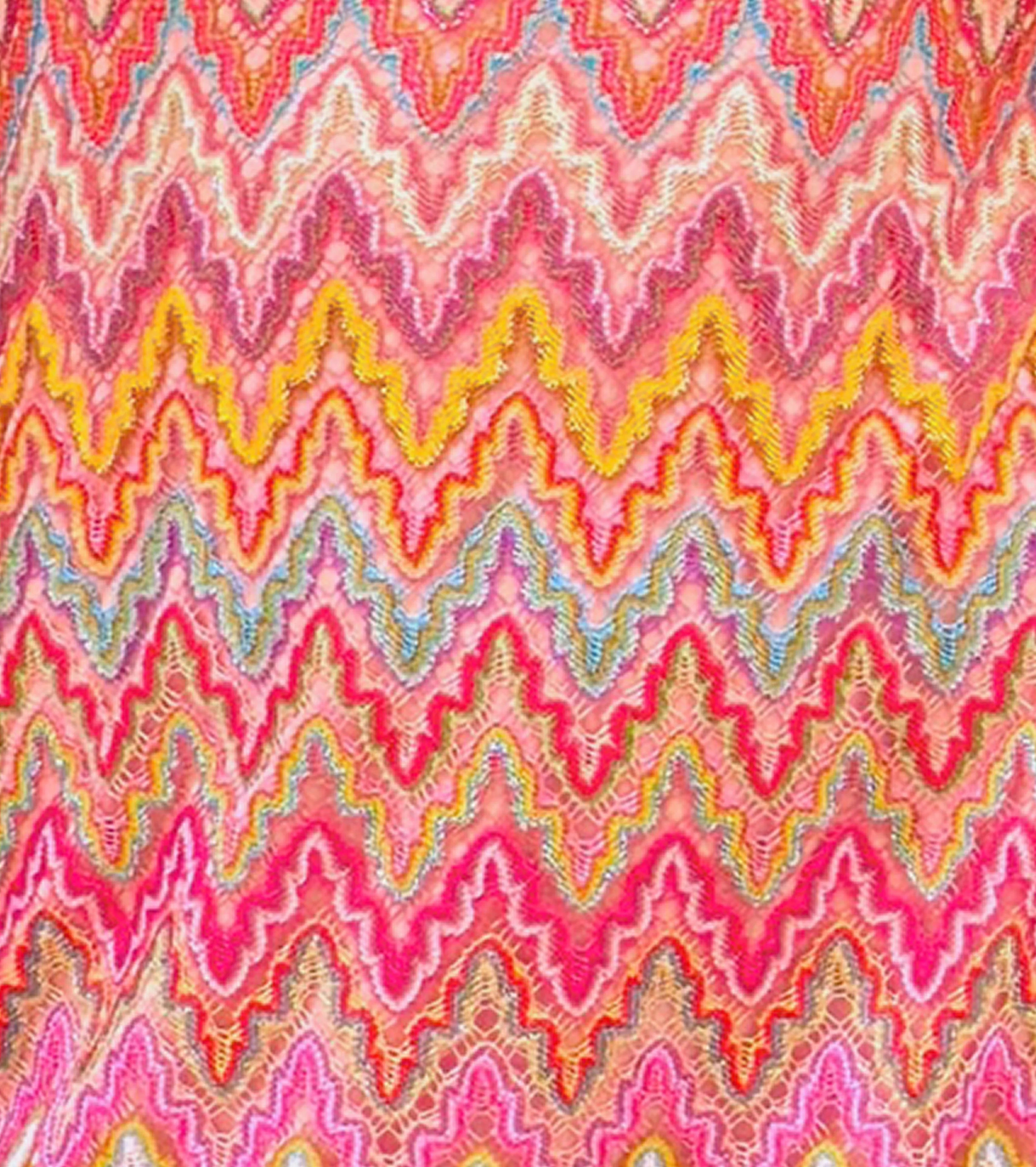 The Nathalie Dress - Pink Sheer Shimmer Knit