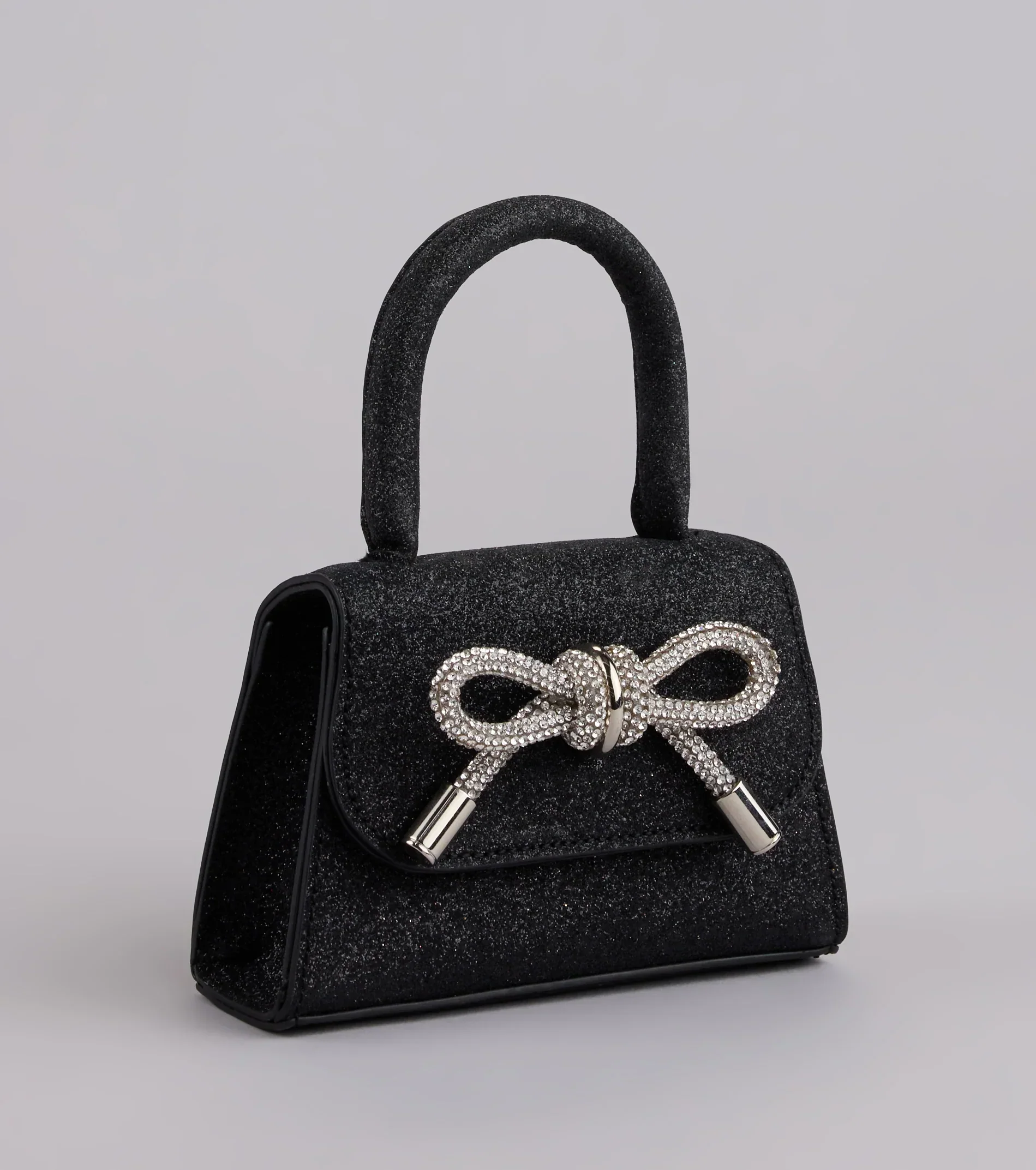 Tie It Together Glitter Mini Bag