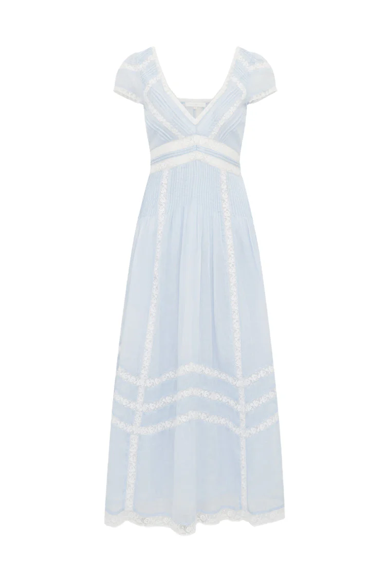 Suvi Cotton Midi Dress - luluinthesky
