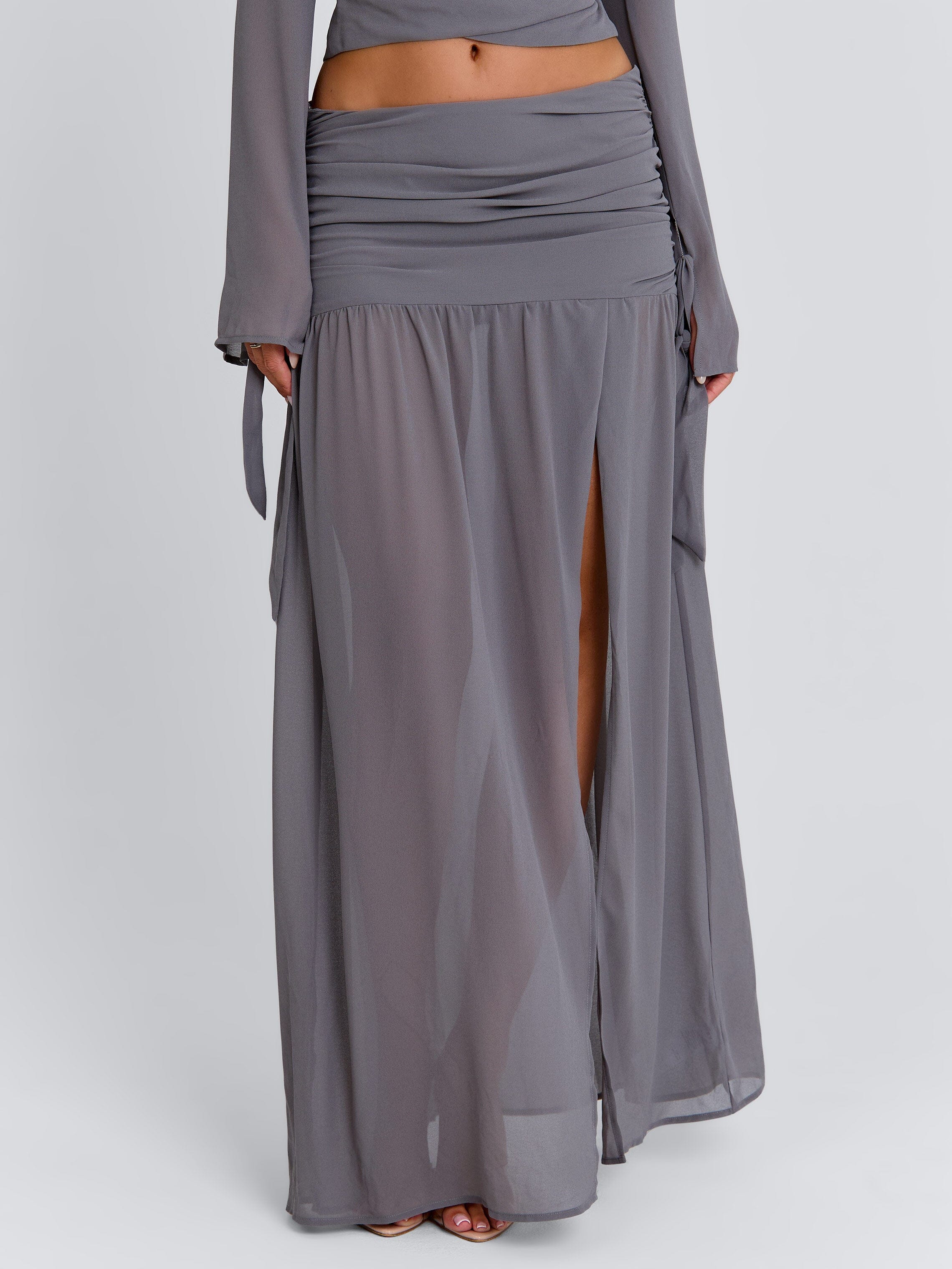 Livvie-Maxi-Skirt-Grey