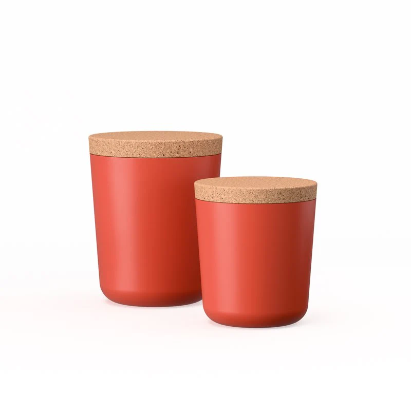 Vogeelle Duo Storage Jar XL & XXL - Persimmon