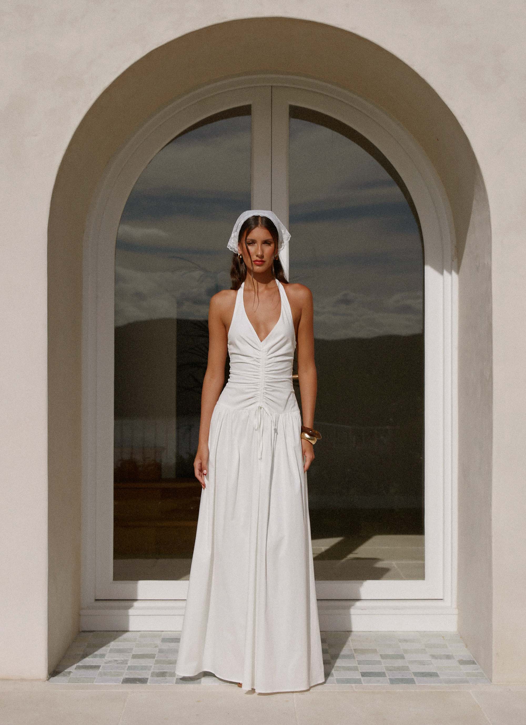 Narnie Maxi Dress - Ivory - luluinthesky