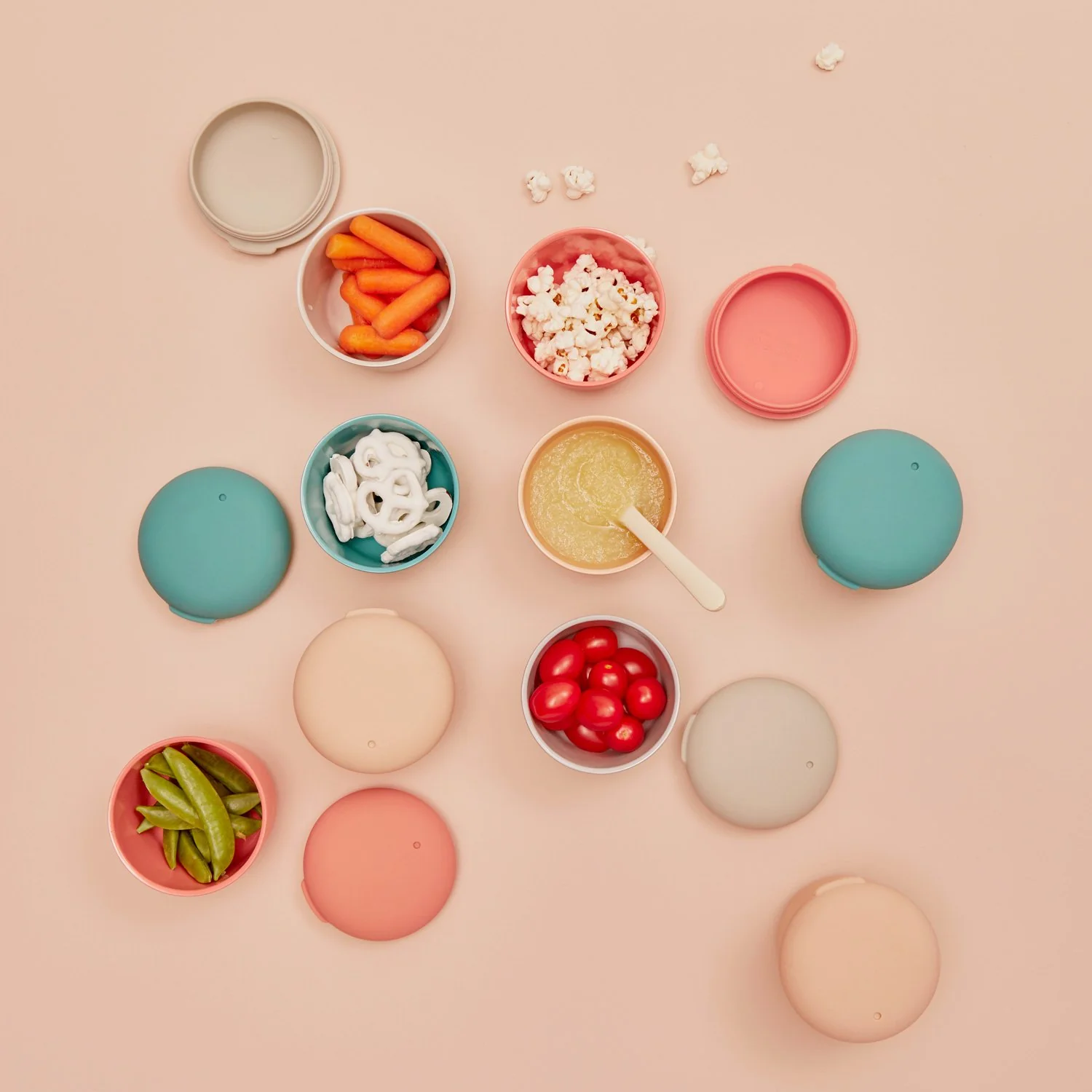 Vogeelle Small Store & Go Food Container - Cloud