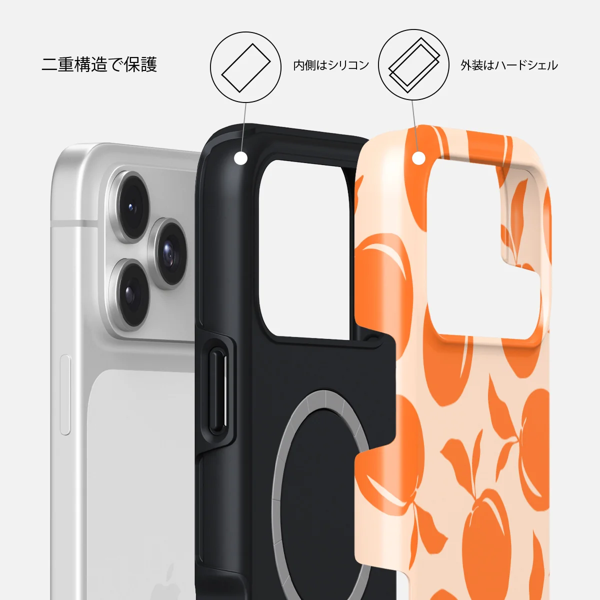 Peach Fuzz - iPhone 17 Pro ケース
