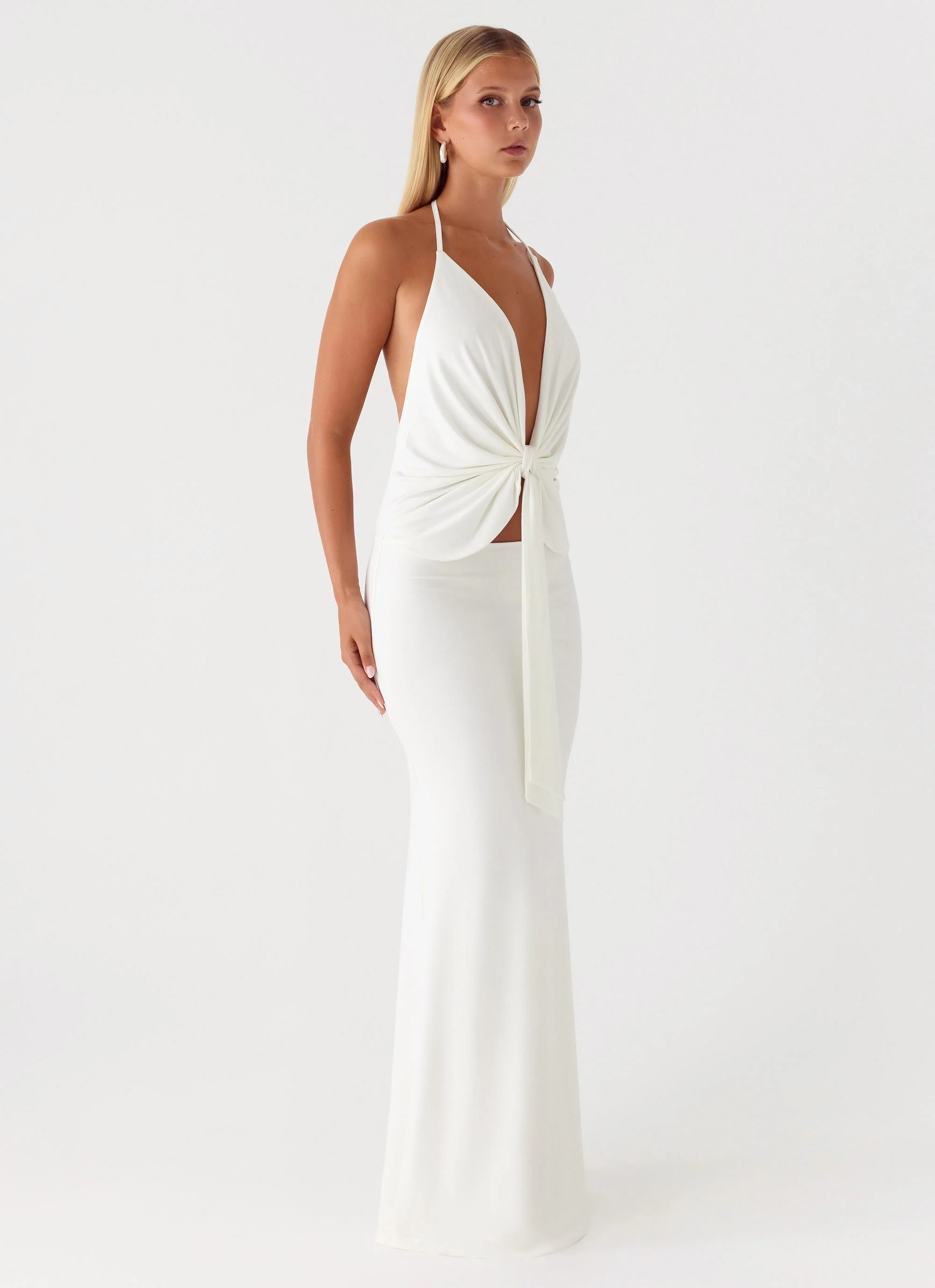 Undercover Maxi Dress - White