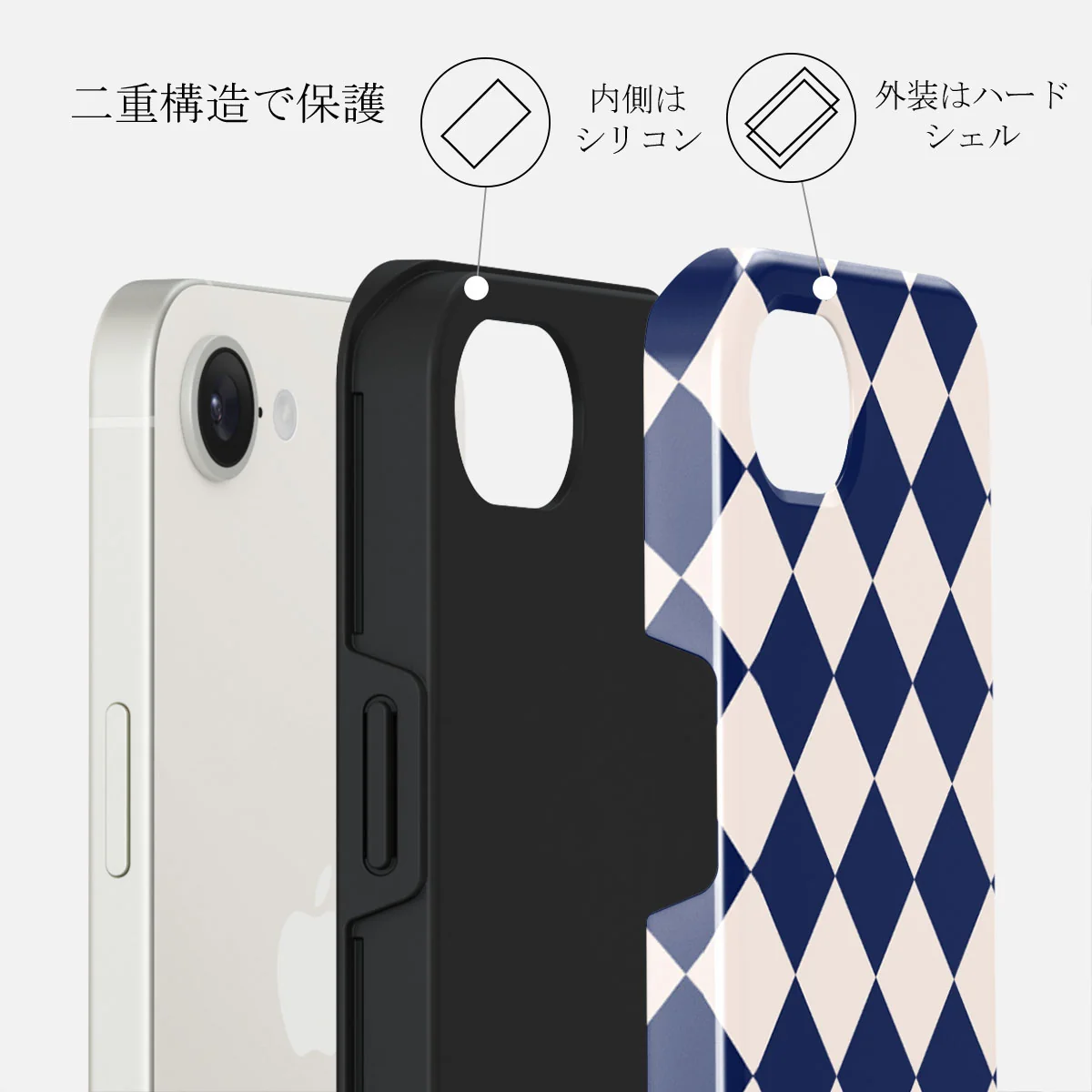 Check & Mate - iPhone 16e ケース