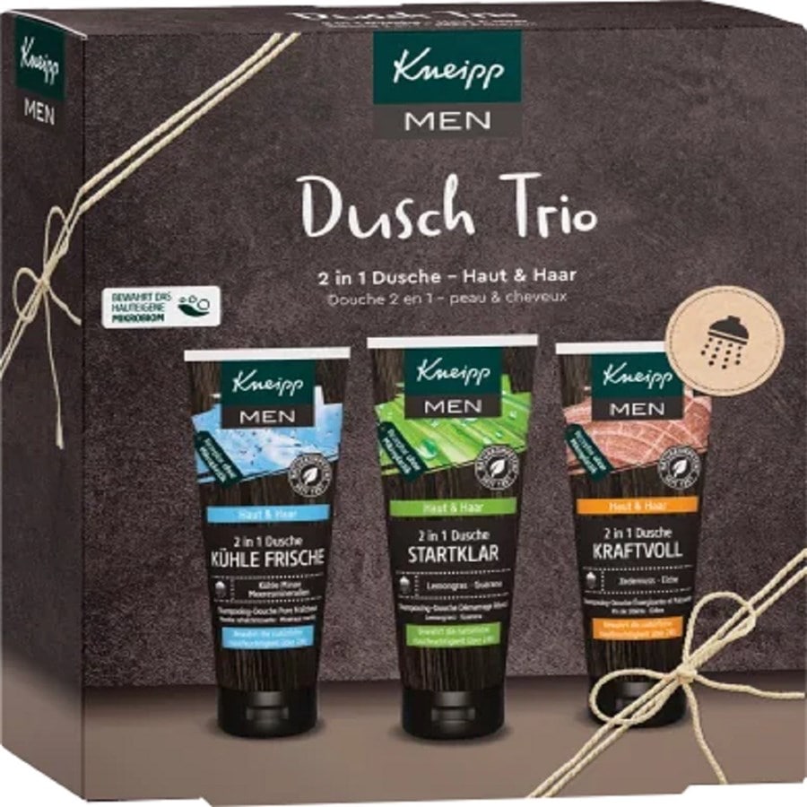 Kneipp Kosmetyki do pielęgnacji dla mężczyzn Zestaw upominkowy MEN Shower Trio