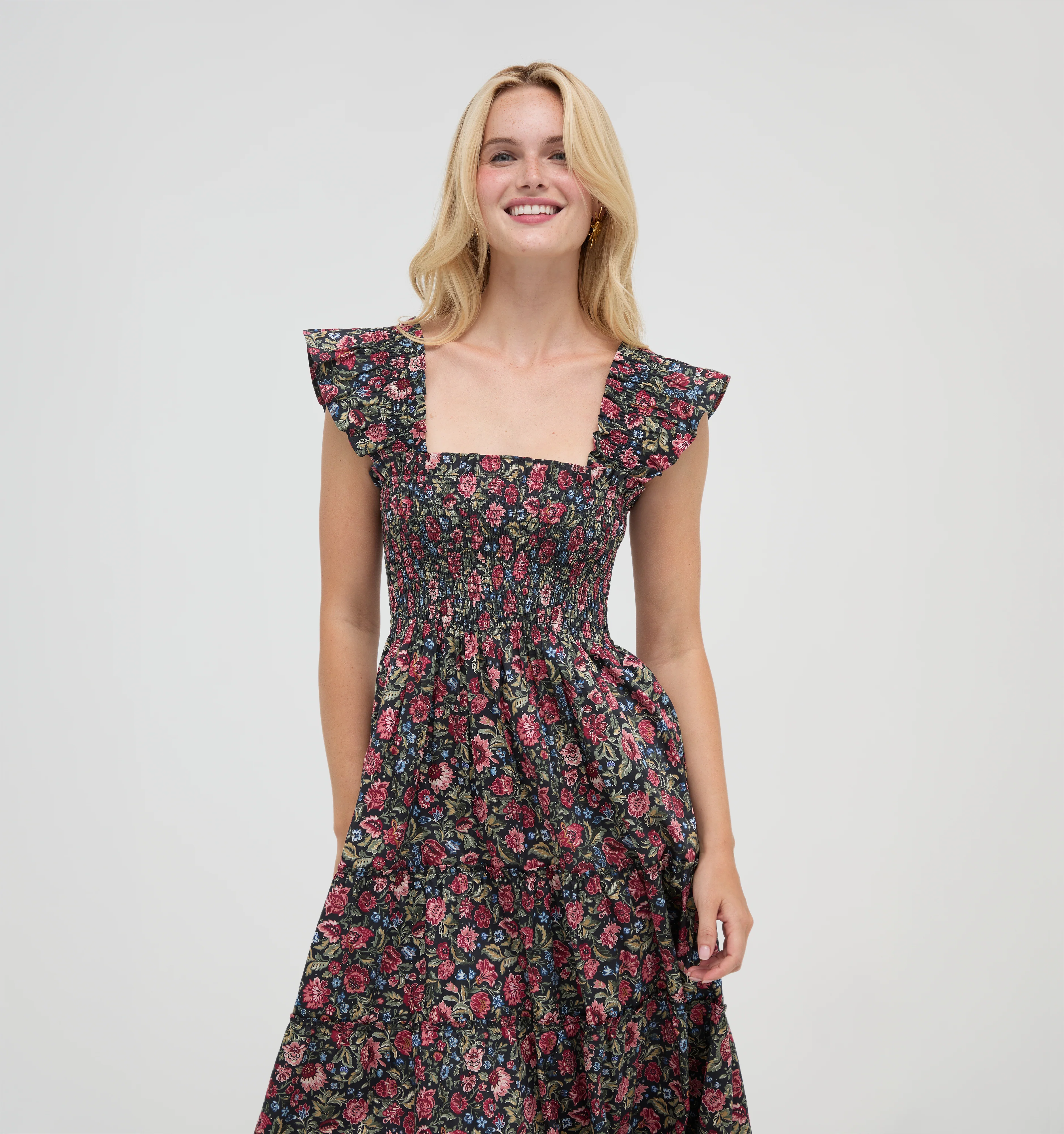 The Ellie Nap Dress -  Jacobean Sprig