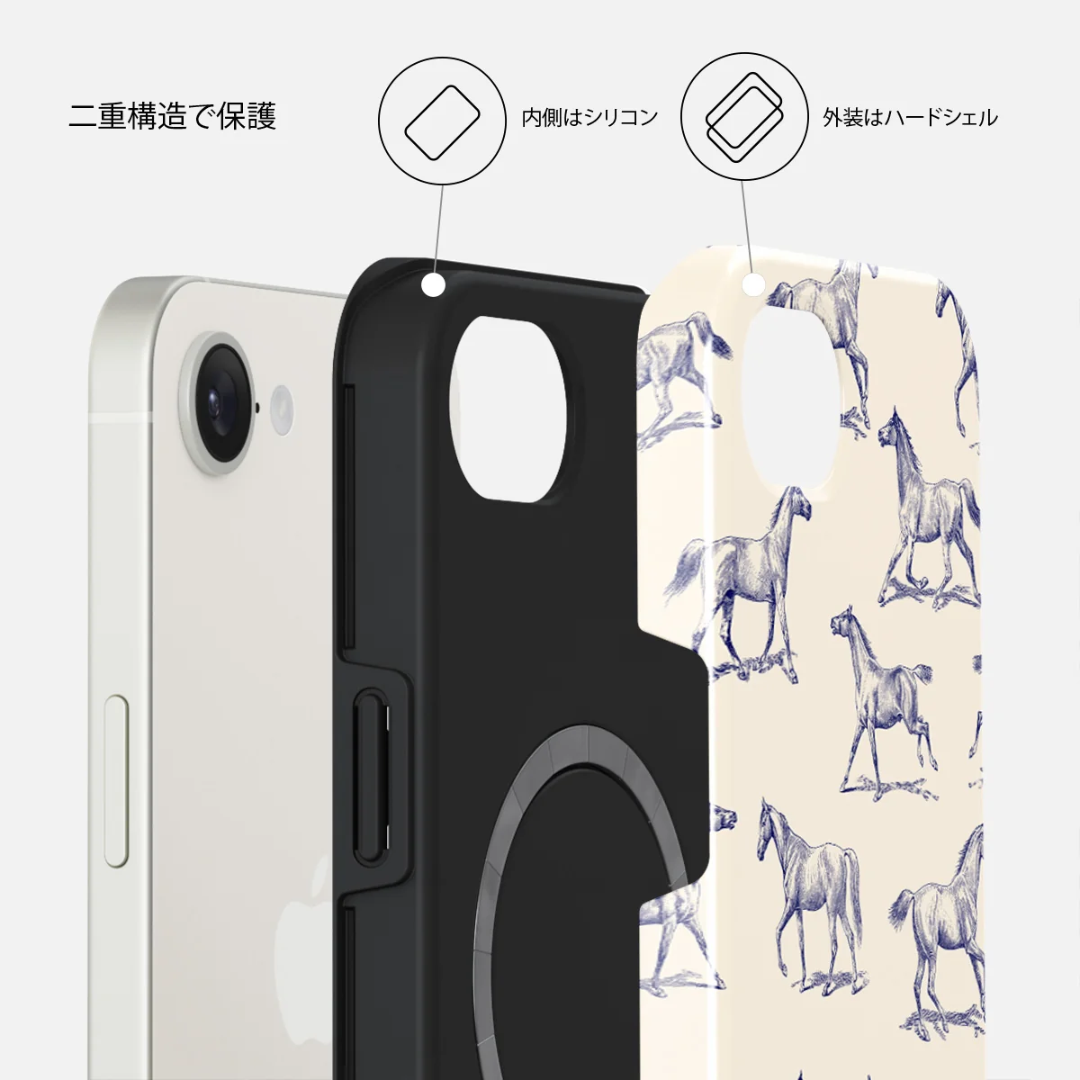 Derby Race - iPhone 17e ケース