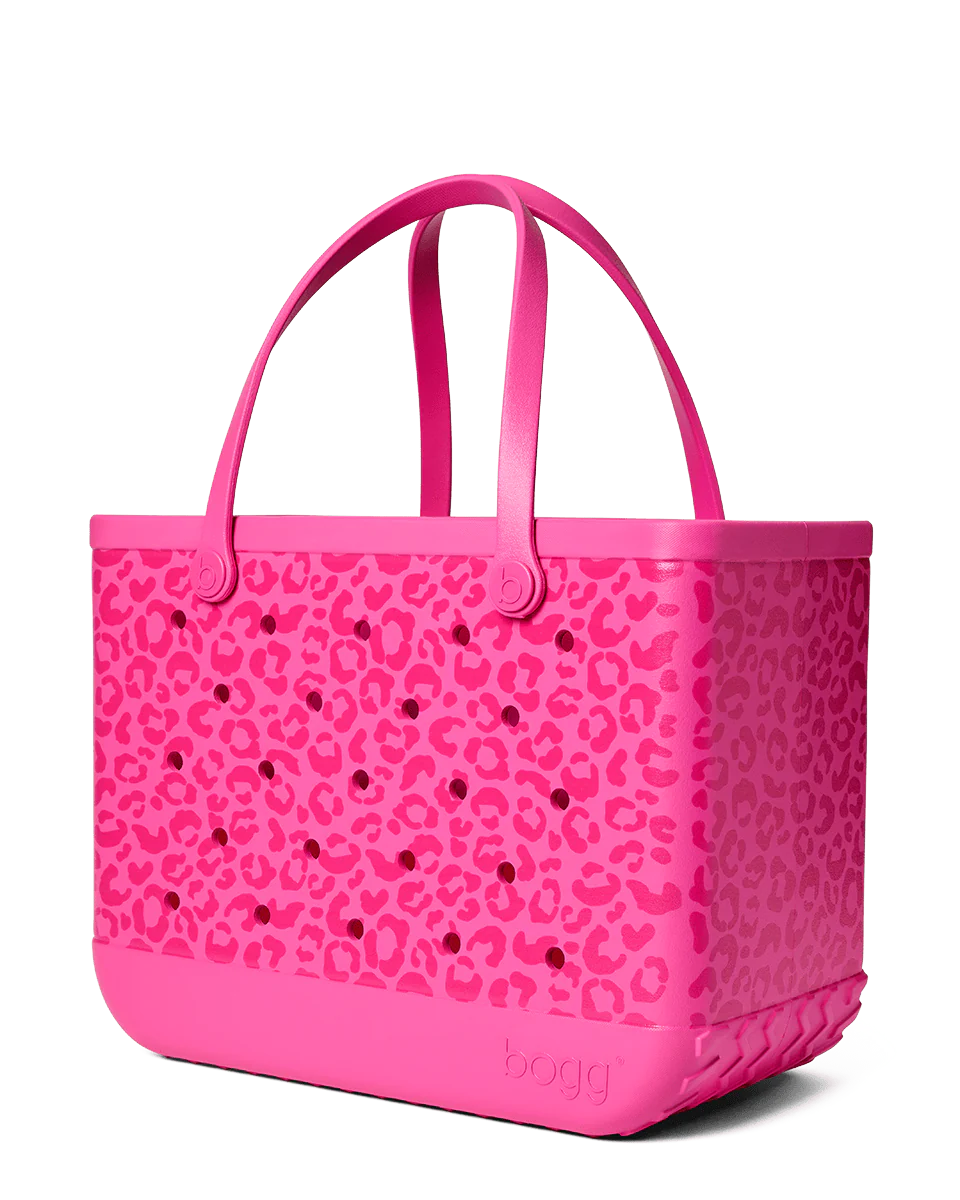 Original Bogg® Bag - purrr-fectly PINK leopard