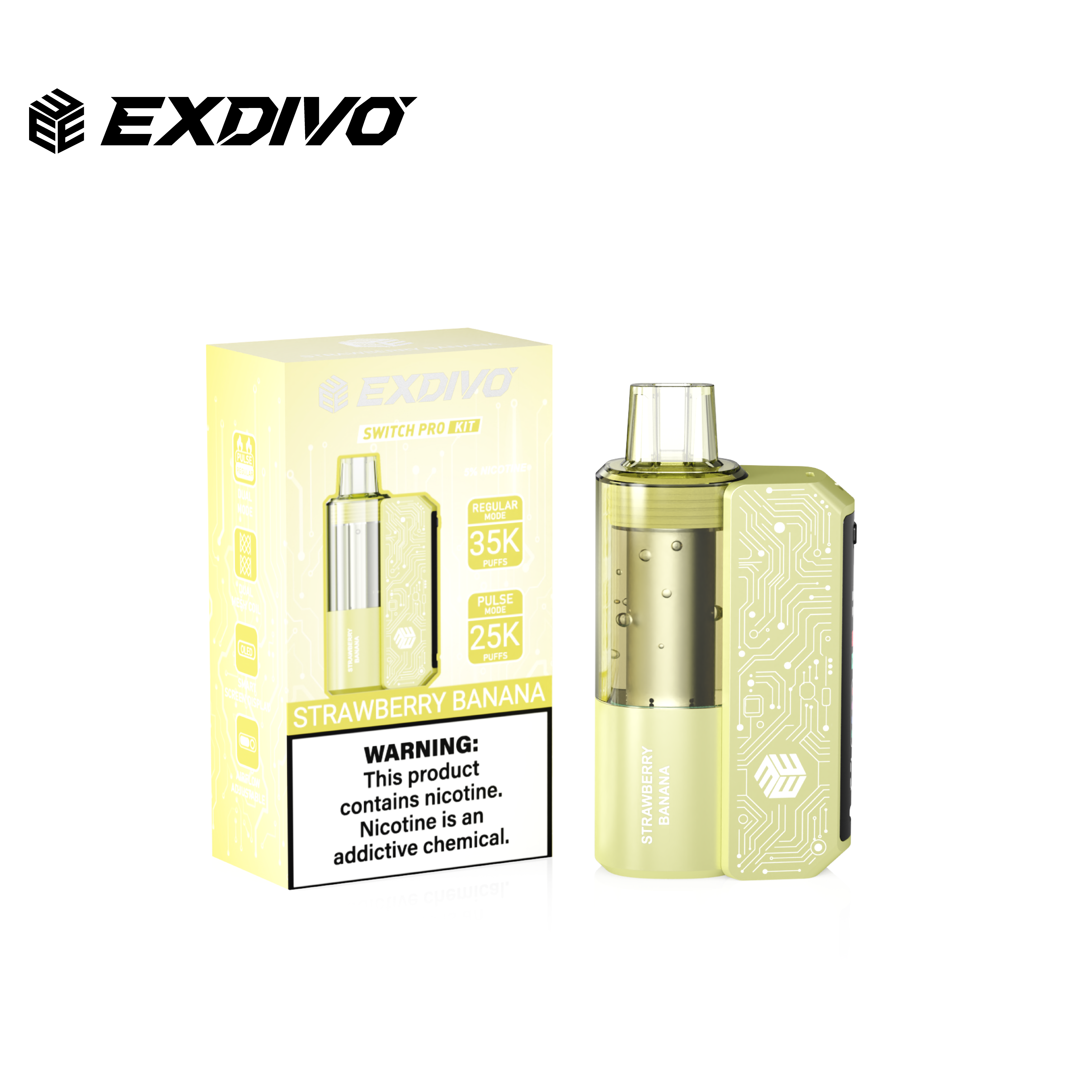 EXDIVO Bright Mirror 35000 Puffs