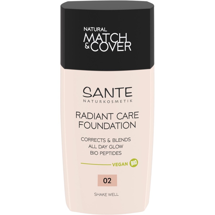 Sante Naturkosmetik Foundation & Powder Fundacja Radiant Care