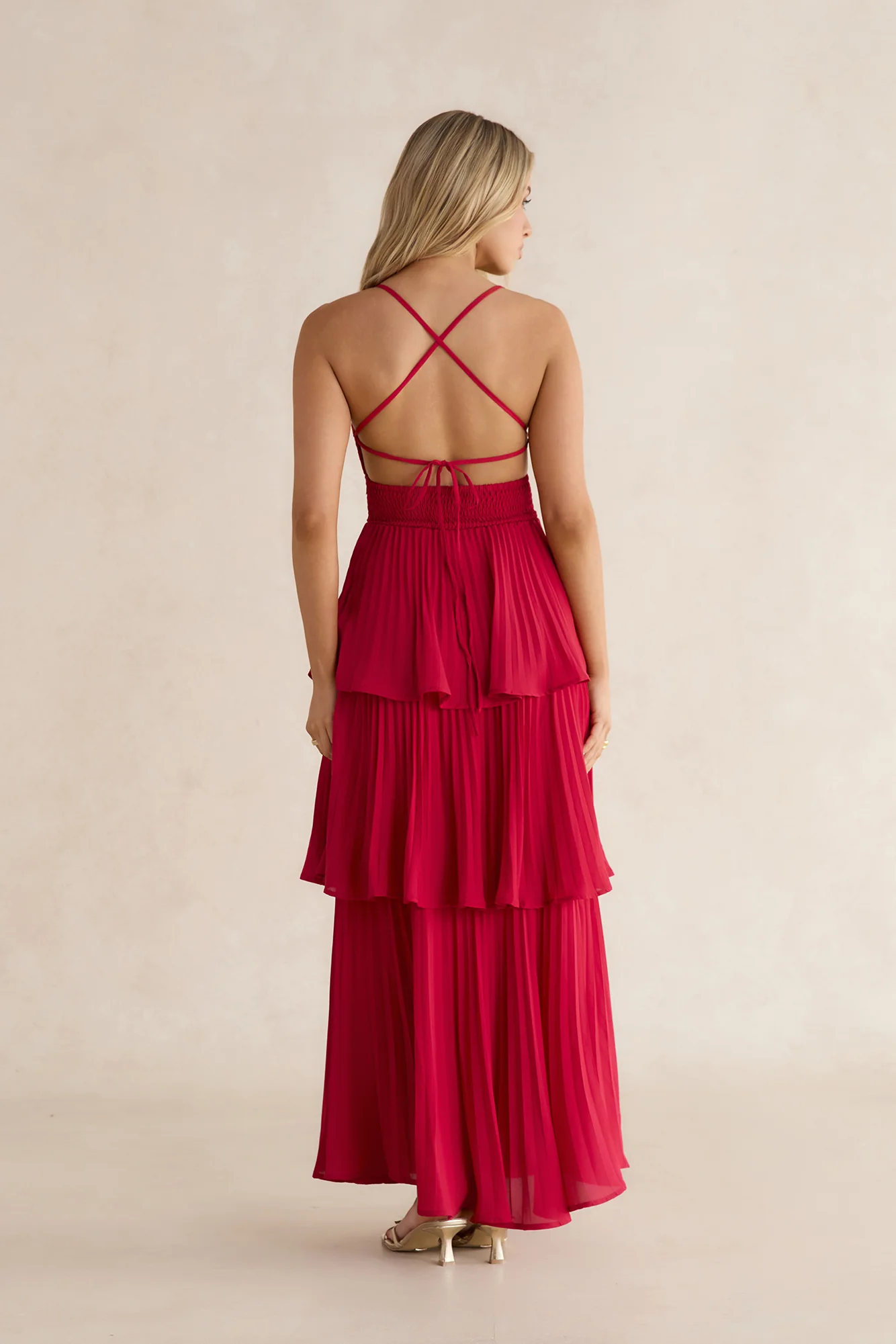 Thinking About This Maxi Dress Burgundy