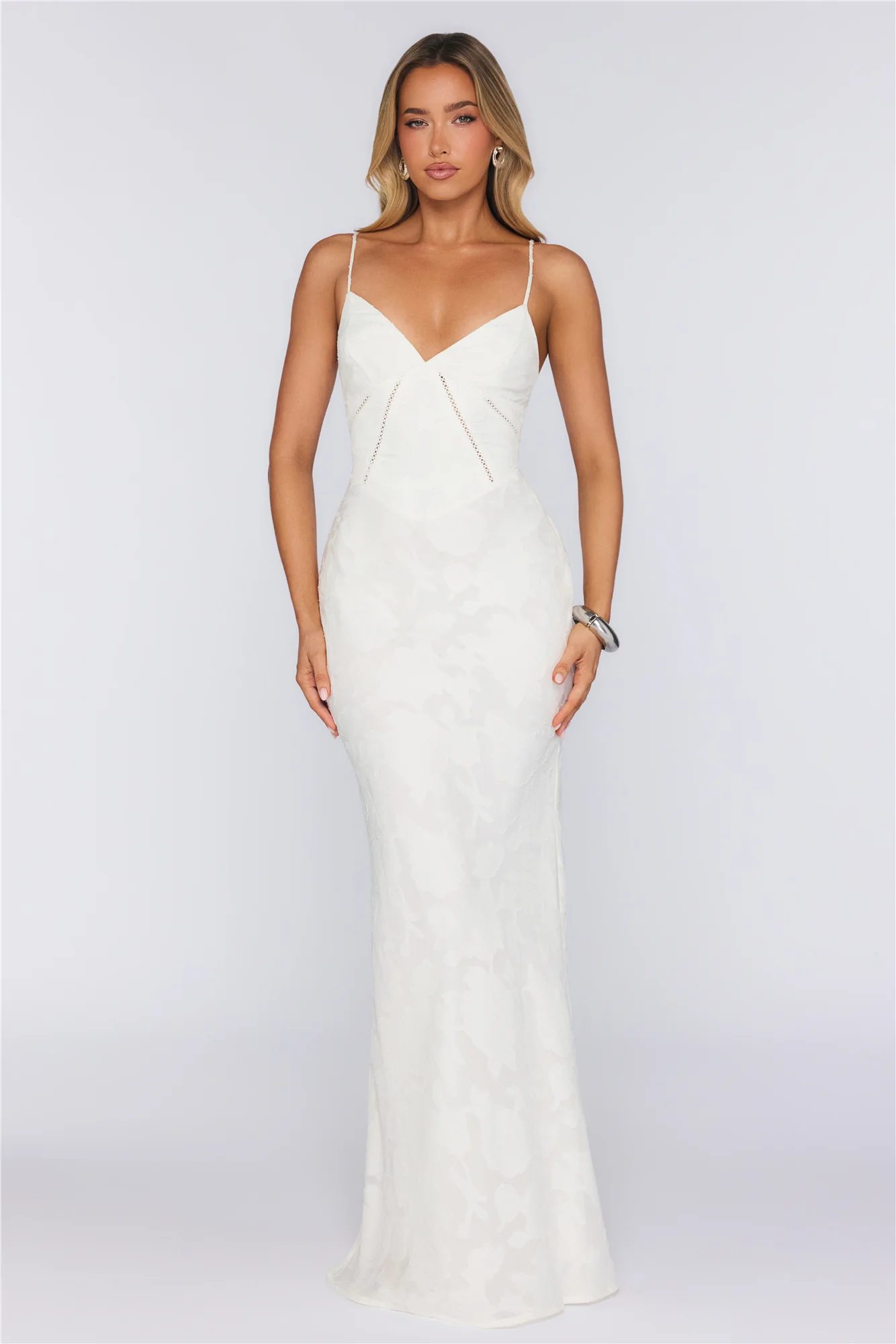Sunset Current Maxi Dress Cream