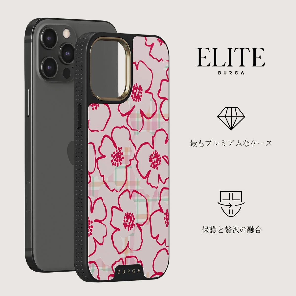 Flower Girl - iPhone 12 Pro Max ケース