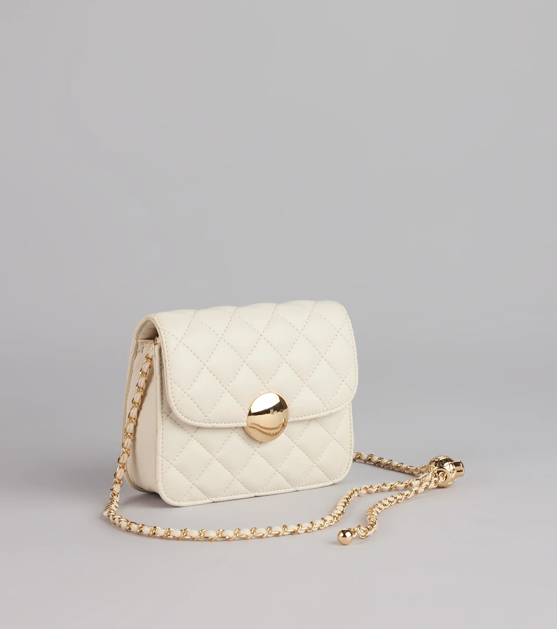 The Polished Quilted Crossbody Bag