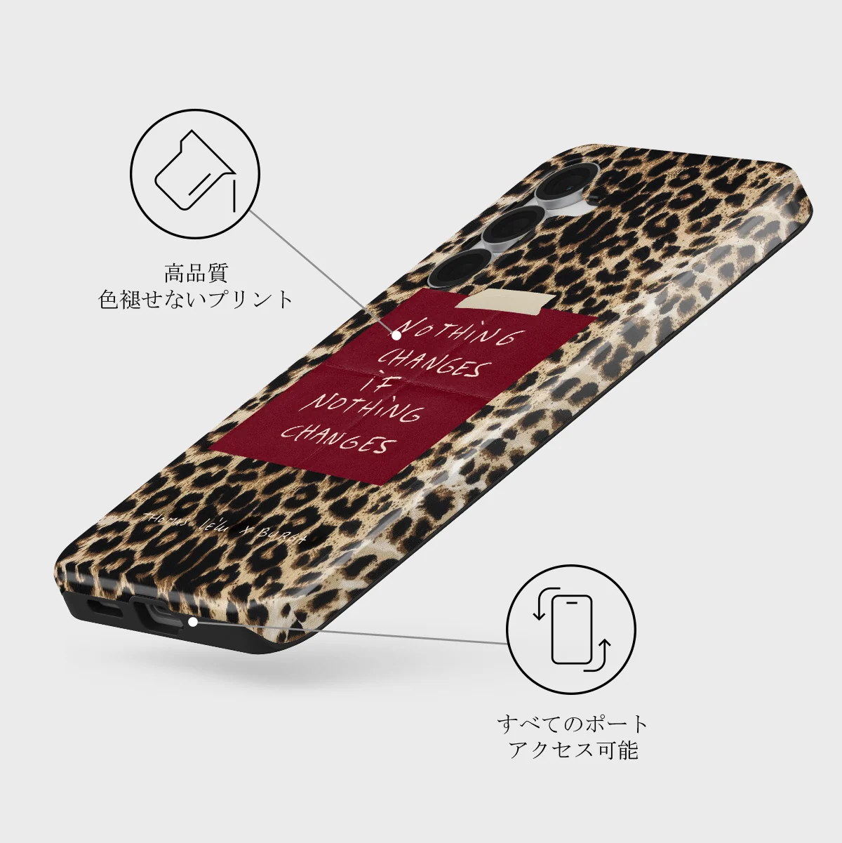 Nothing Changes - Samsung Galaxy S25 FE ケース