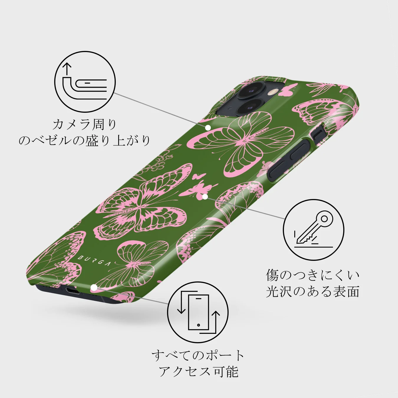 No Regrets - iPhone 13 Mini ケース