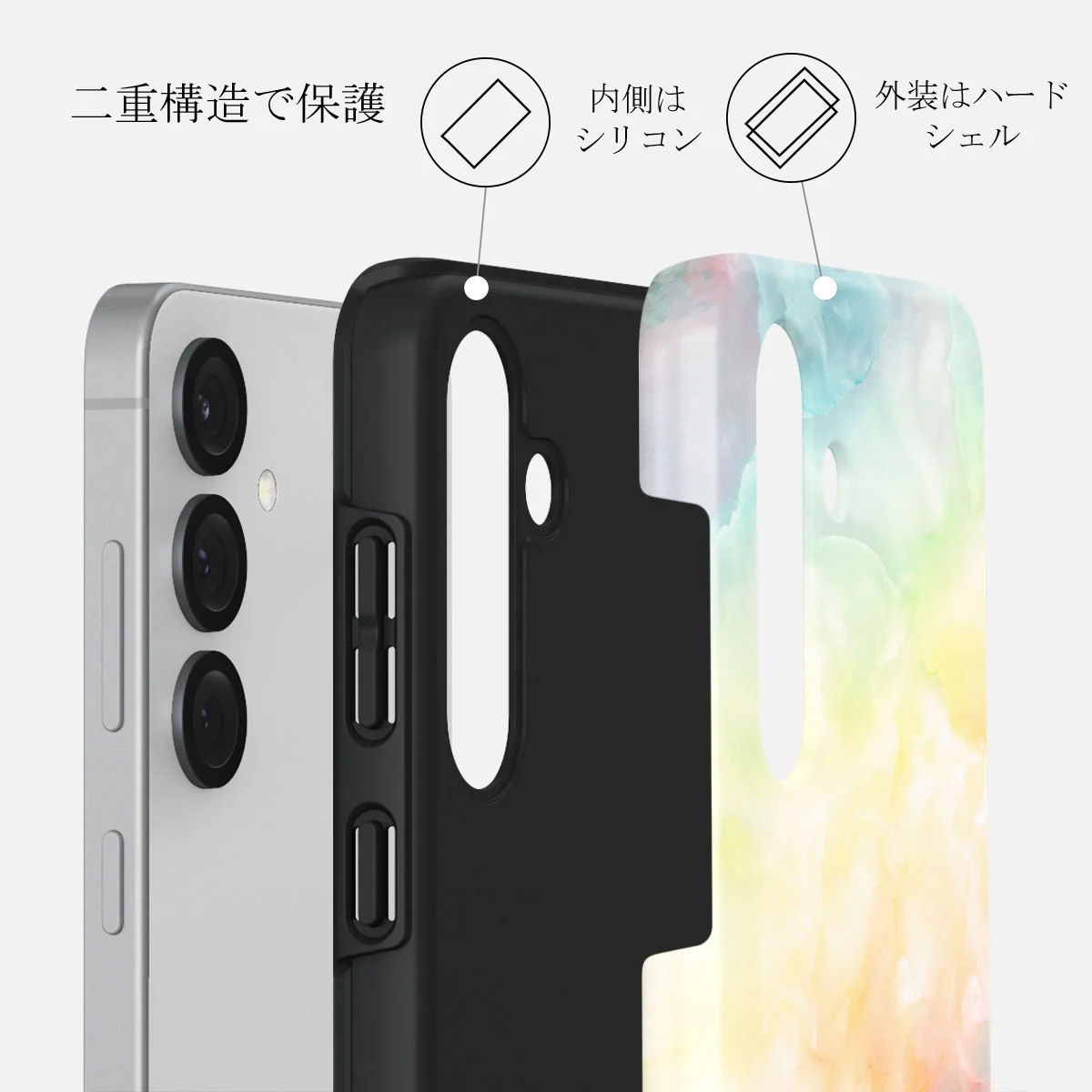 New Flame - Samsung Galaxy S25 ケース