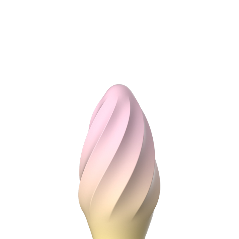 Tate | APP-Controlled Unisex Rose Crystal Base 360° Rotating Anal Plug